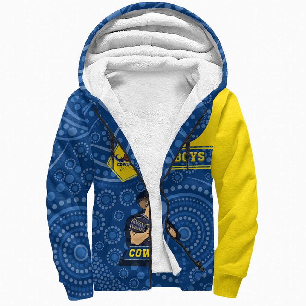 vibe-hoodie-clothing-north-queensland-cowboys-simple-style-sherpa-hoodies