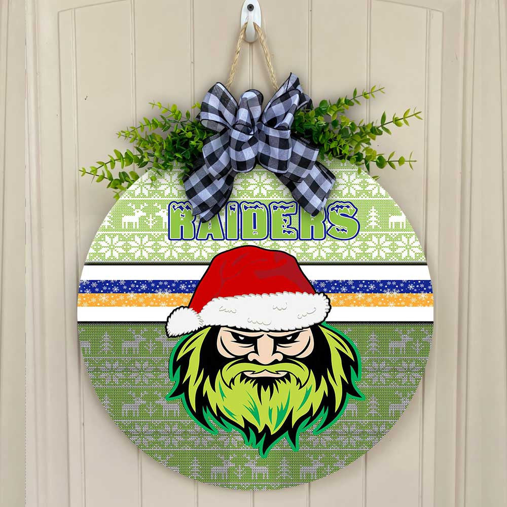 vibe-hoodie-wooden-sign-canberra-raiders-christmas-round-wooden-sign