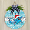 vibe-hoodie-wooden-sign-cronulla-sutherland-sharks-christmas-round-wooden-sign