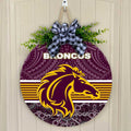 vibe-hoodie-wooden-sign-custom-brisbane-broncos-tattoo-style-round-wooden-sign