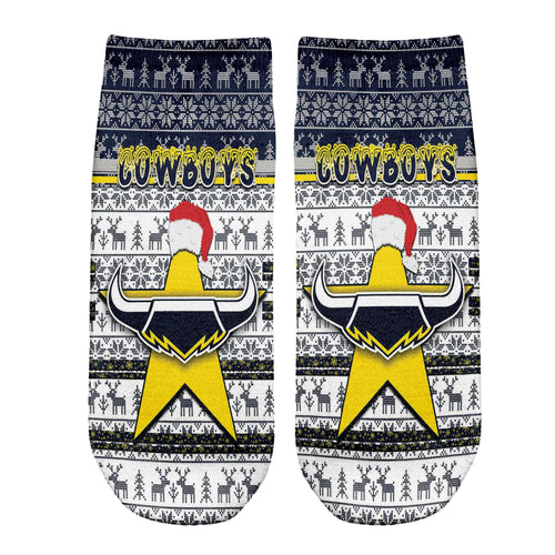 vibe-hoodie-socks-north-queensland-cowboys-christmas-ankle-socks