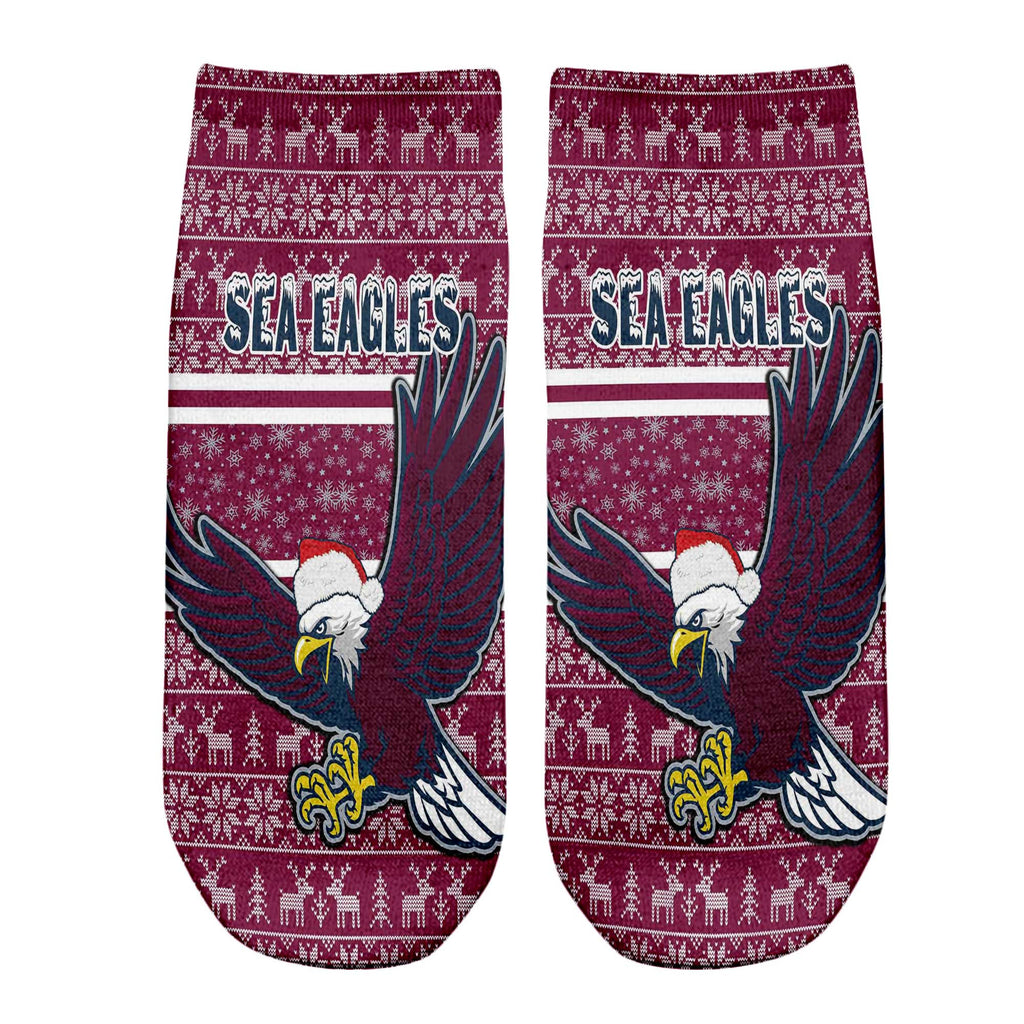 vibe-hoodie-socks-manly-warringah-sea-eagles-christmas-ankle-socks