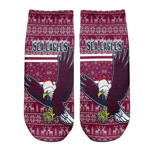 vibe-hoodie-socks-manly-warringah-sea-eagles-christmas-ankle-socks