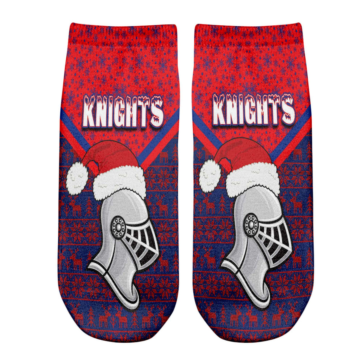 vibe-hoodie-socks-newcastle-knights-christmas-ankle-socks