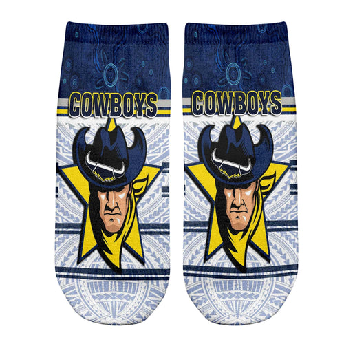 vibe-hoodie-socks-custom-north-queensland-cowboys-tattoo-style-ankle-socks