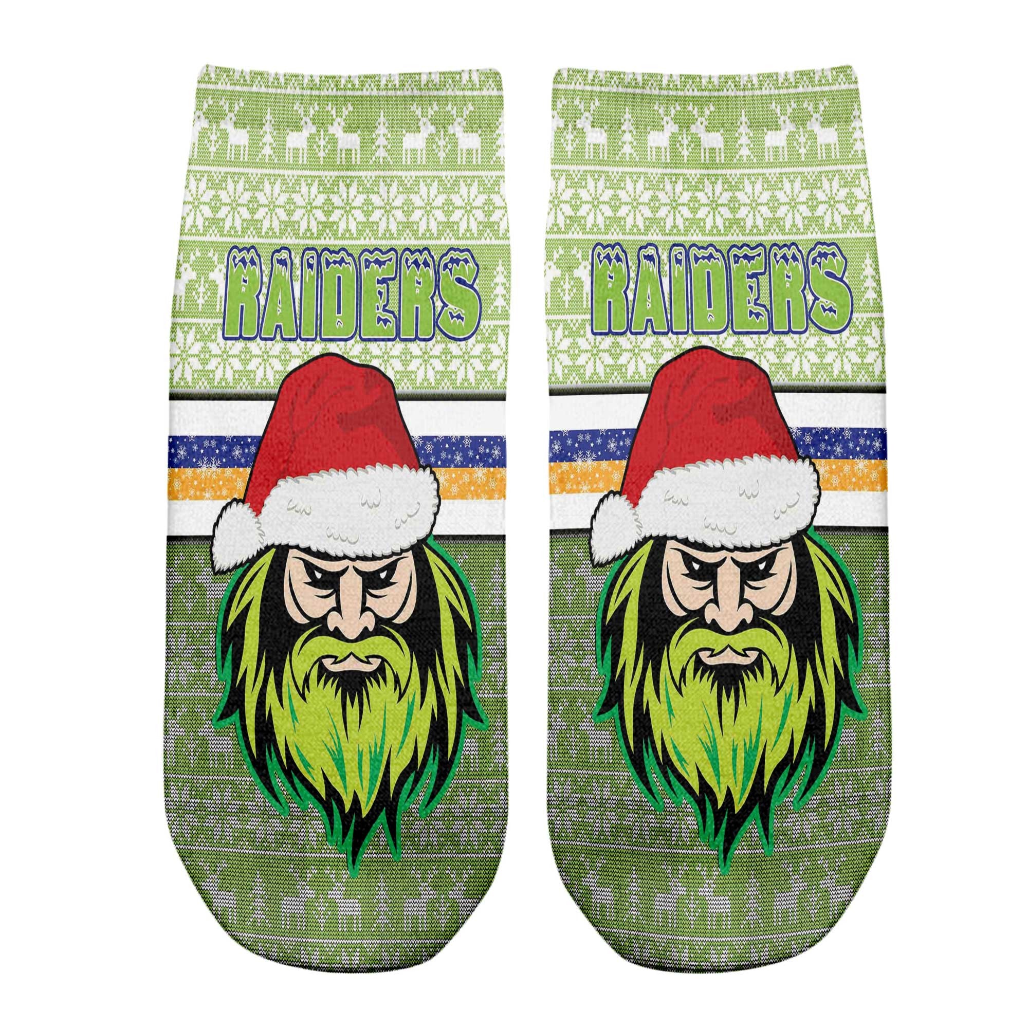vibe-hoodie-socks-canberra-raiders-christmas-ankle-socks