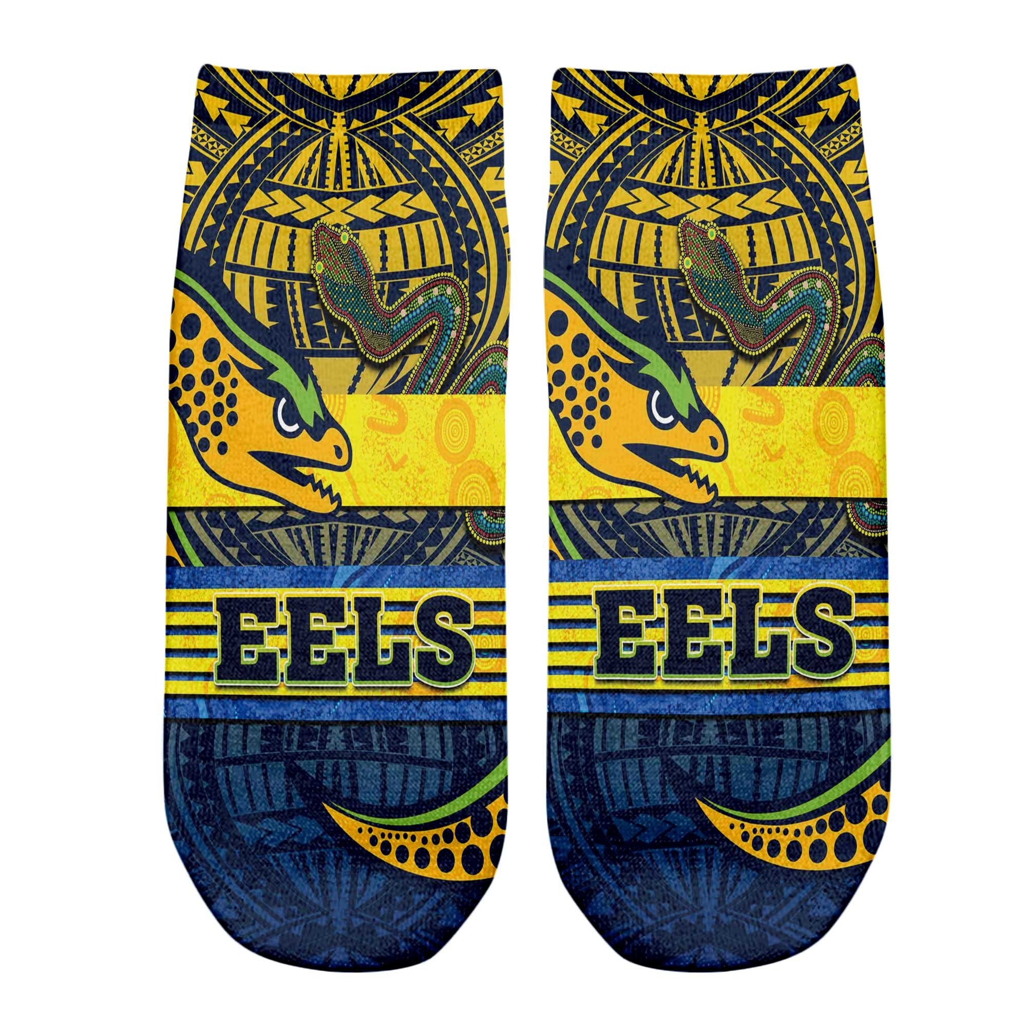 vibe-hoodie-socks-parramatta-eels-tattoo-style-ankle-socks