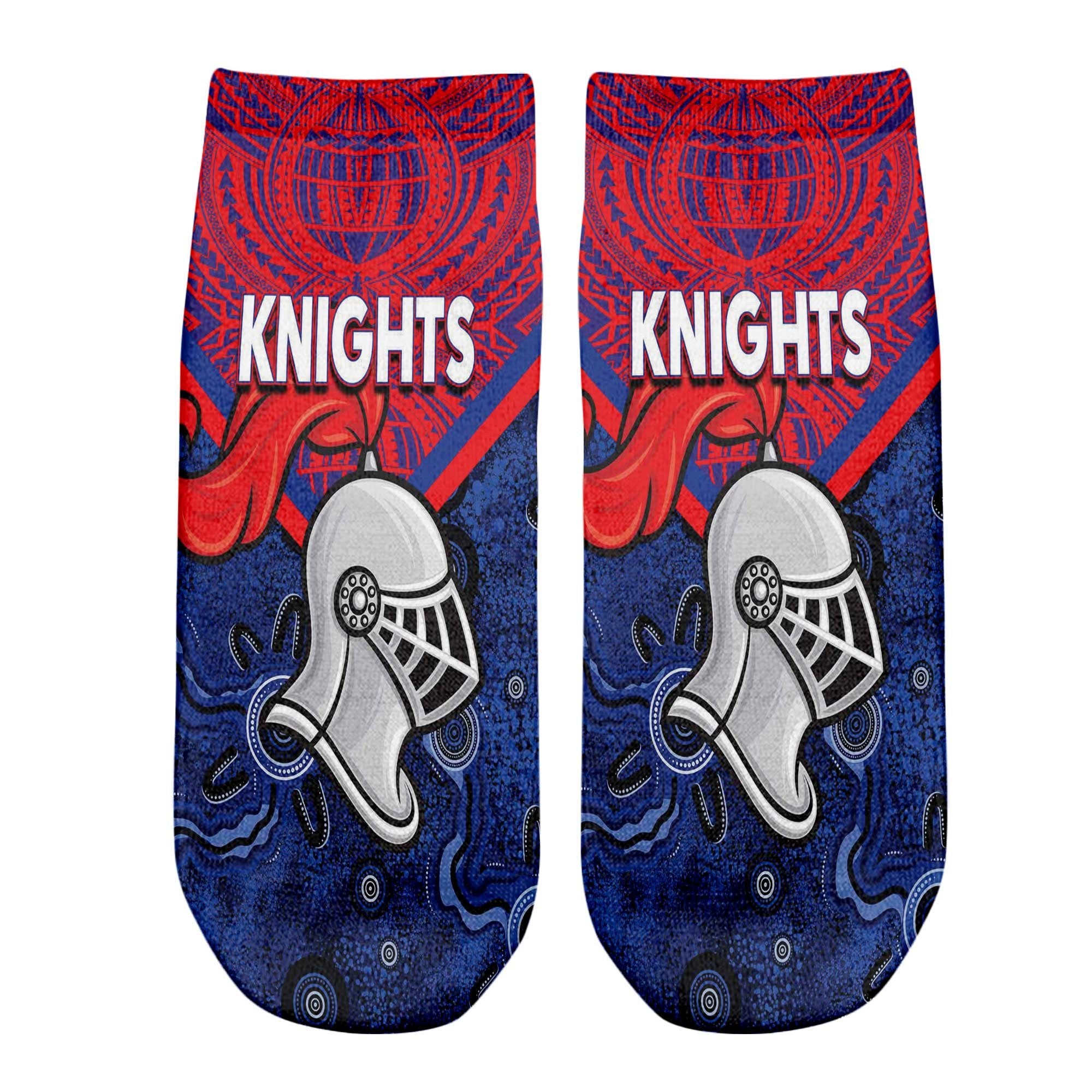 vibe-hoodie-socks-newcastle-knights-tattoo-style-ankle-socks