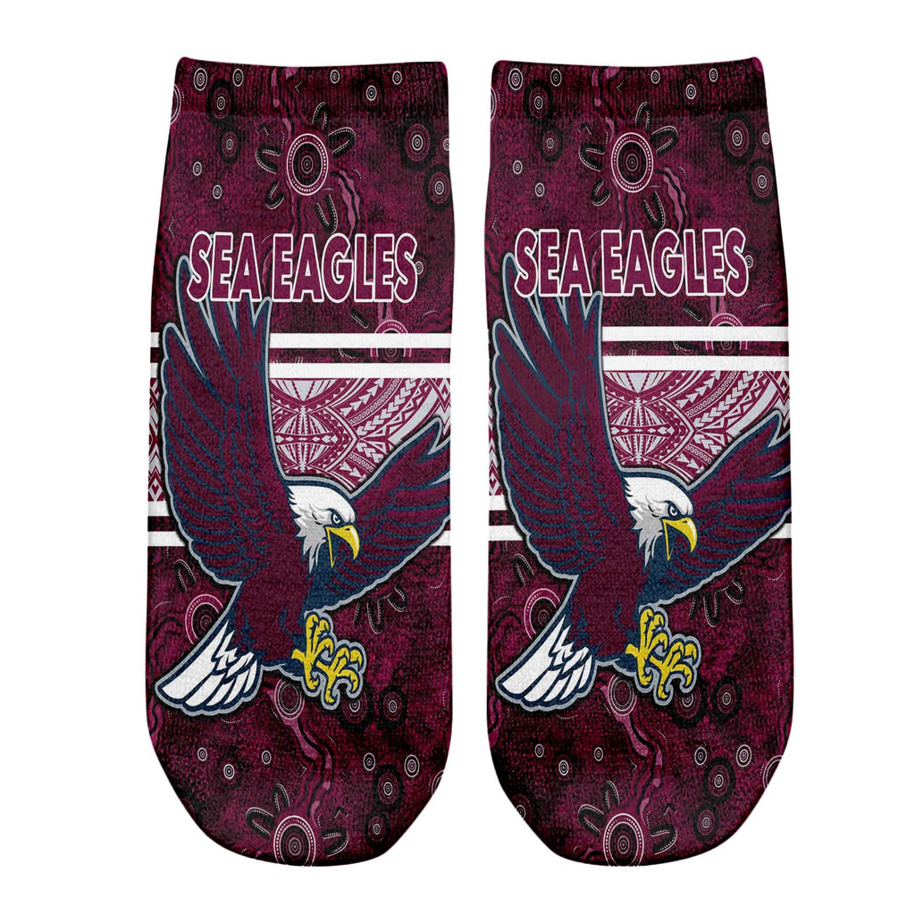 vibe-hoodie-socks-custom-manly-warringah-sea-eagles-tattoo-style-ankle-socks