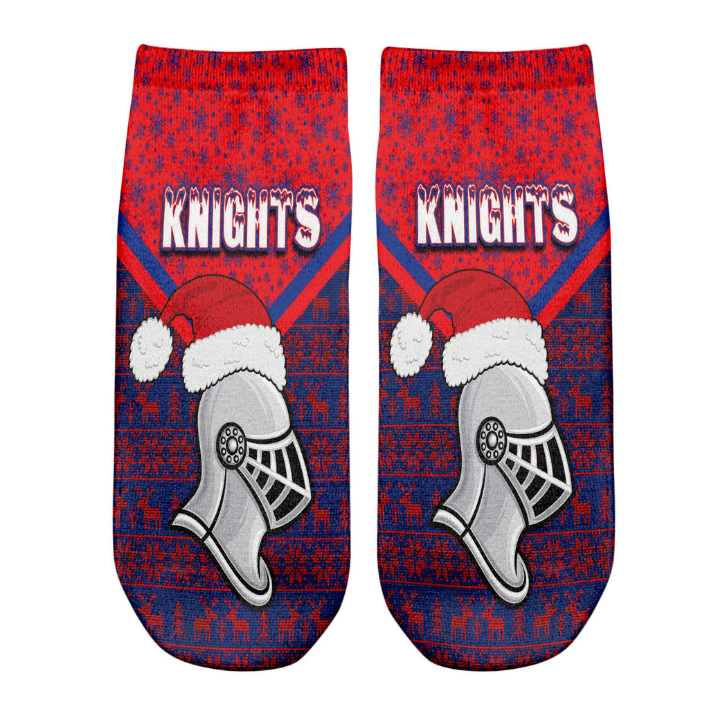 vibe-hoodie-socks-custom-newcastle-knights-christmas-ankle-socks