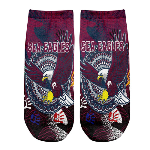 vibe-hoodie-socks-manly-warringah-sea-eagles-naidoc-2022-ankle-socks