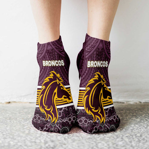 vibe-hoodie-socks-custom-brisbane-broncos-tattoo-style-ankle-socks