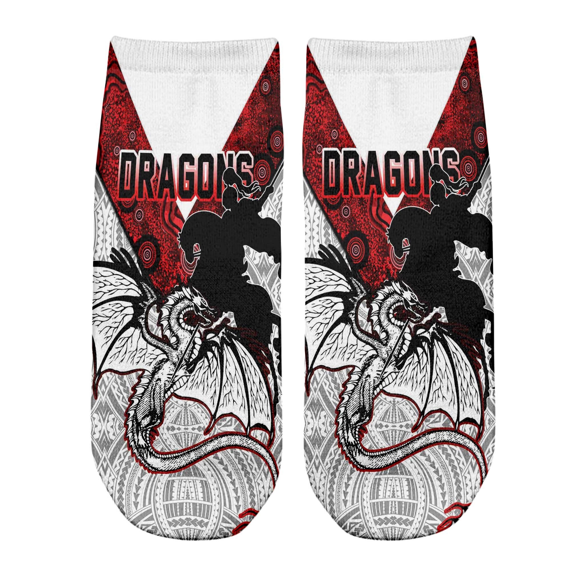 vibe-hoodie-socks-st-george-illawarra-dragons-tattoo-style-ankle-socks