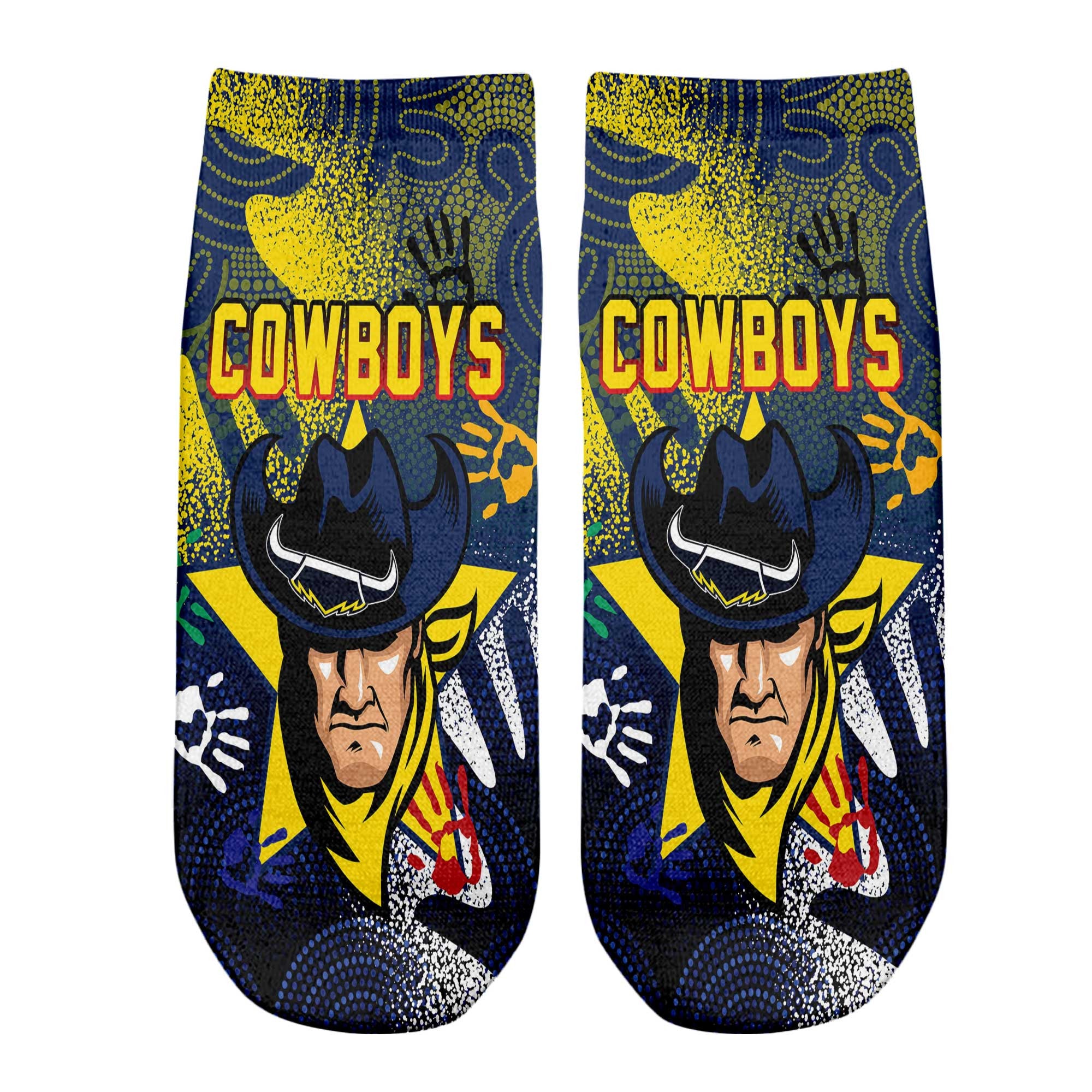 vibe-hoodie-socks-north-queensland-cowboys-naidoc-2022-ankle-socks