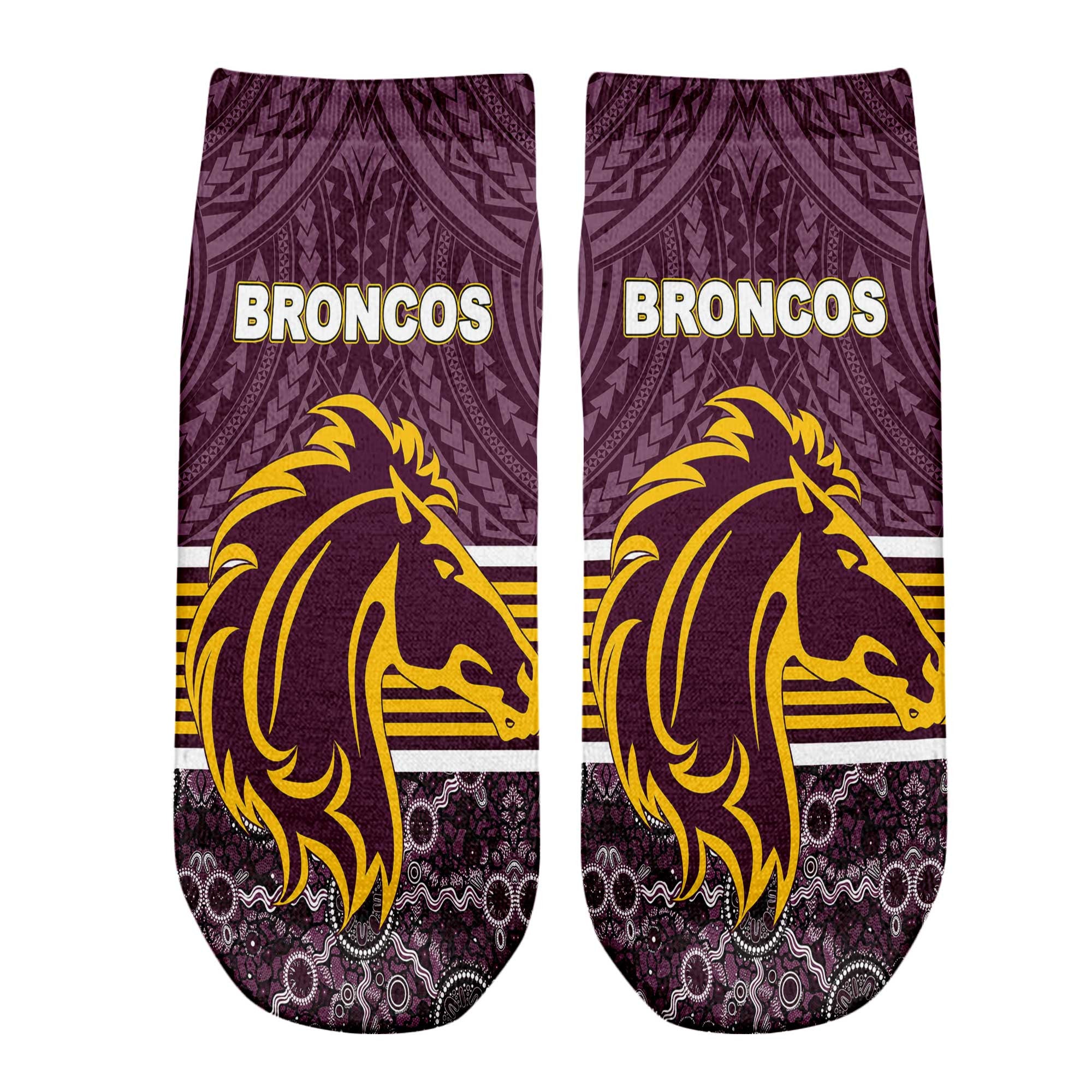 vibe-hoodie-socks-brisbane-broncos-tattoo-style-ankle-socks