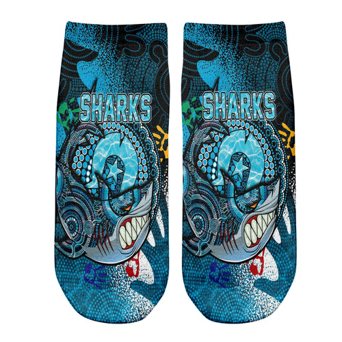 vibe-hoodie-socks-cronulla-sutherland-sharks-naidoc-2022-ankle-socks