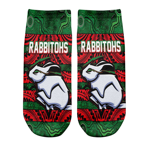 vibe-hoodie-socks-custom-south-sydney-rabbitohs-tattoo-style-ankle-socks