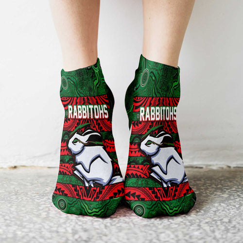 vibe-hoodie-socks-custom-south-sydney-rabbitohs-tattoo-style-ankle-socks