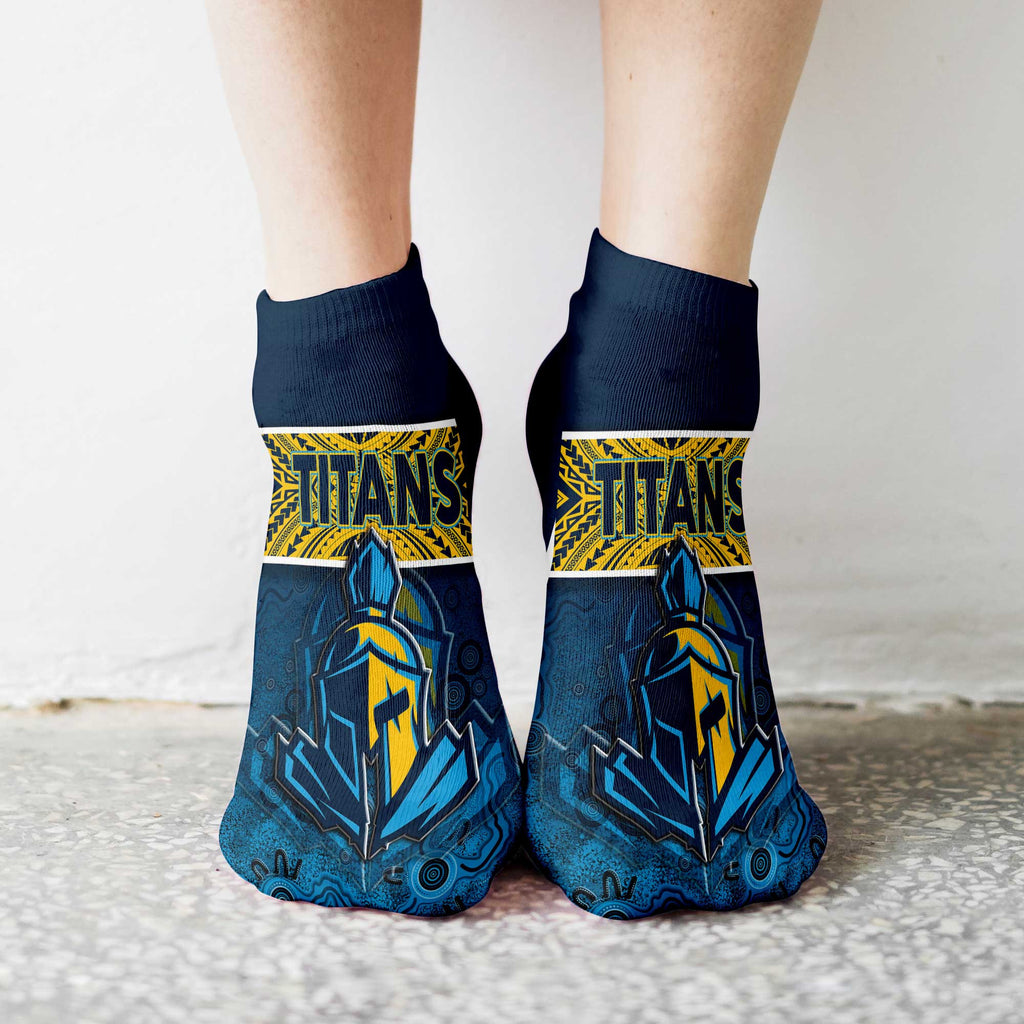 vibe-hoodie-socks-custom-gold-coast-titans-tattoo-style-ankle-socks