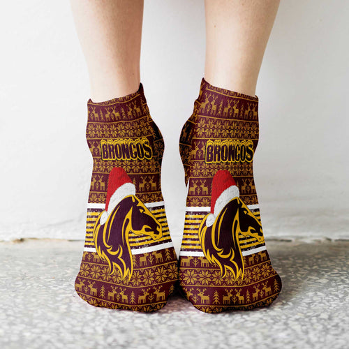 vibe-hoodie-socks-custom-brisbane-broncos-christmas-ankle-socks