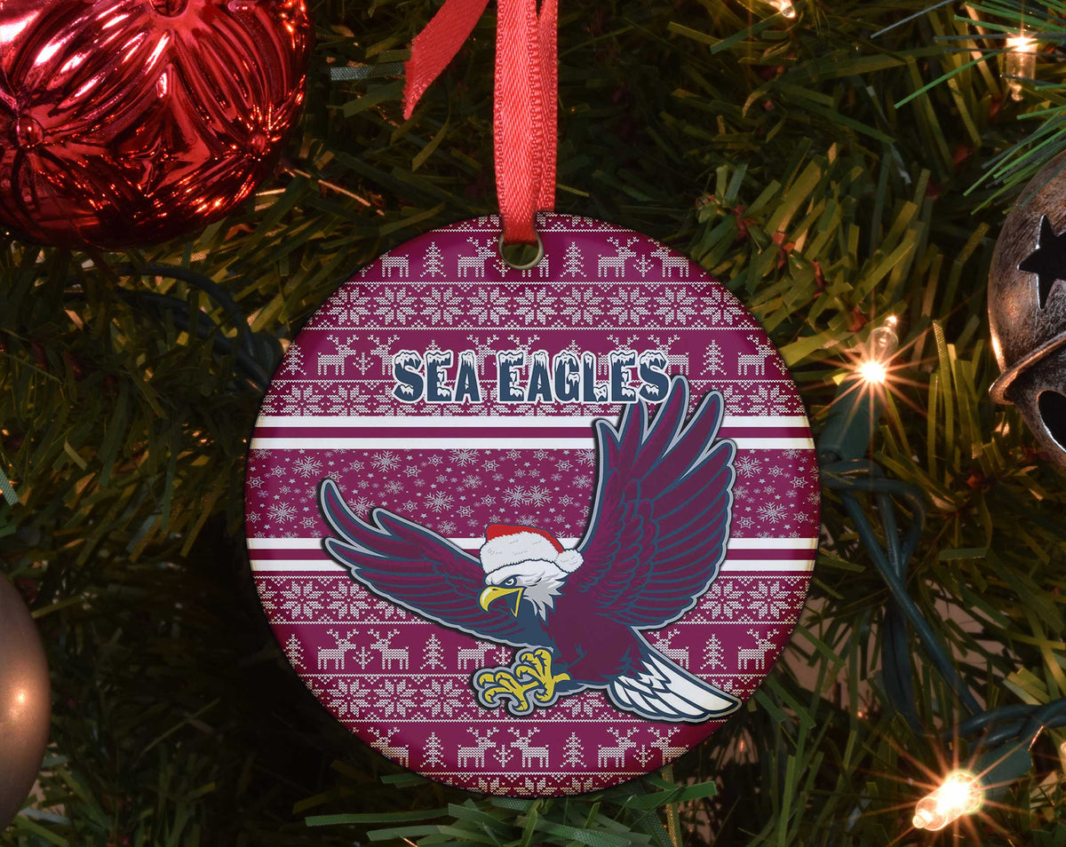 vibe-hoodie-ornament-custom-manly-warringah-sea-eagles-christmas-ornament