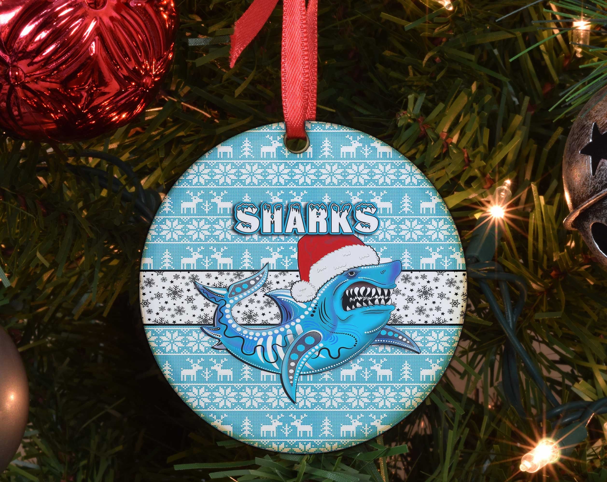 vibe-hoodie-ornament-cronulla-sutherland-sharks-christmas-ornament