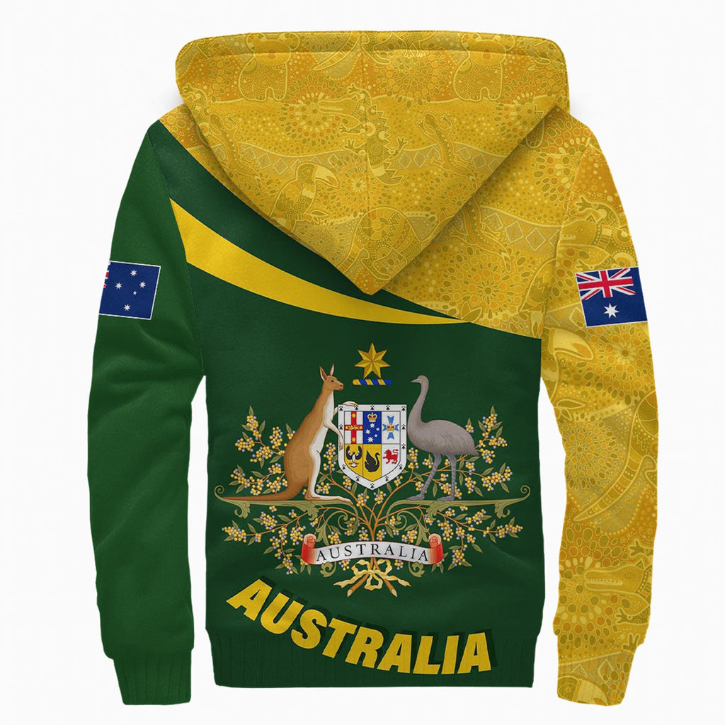 vibe-hoodie-clothing-australia-coat-of-arms-active-sport-pattern-gold-sherpa-hoodies