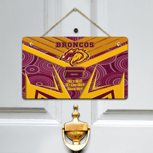 vibe-hoodie-hanging-door-sign-brisbane-broncos-naidoc-2022-sporty-style-hanging-door-sign