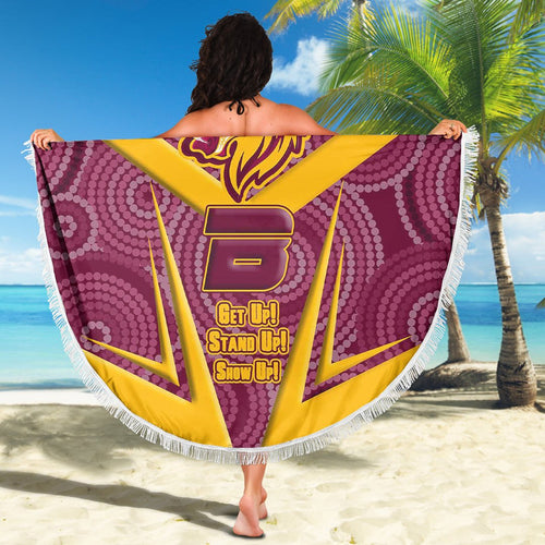 vibe-hoodie-beach-blanket-brisbane-broncos-naidoc-2022-sporty-style-beach-blanket