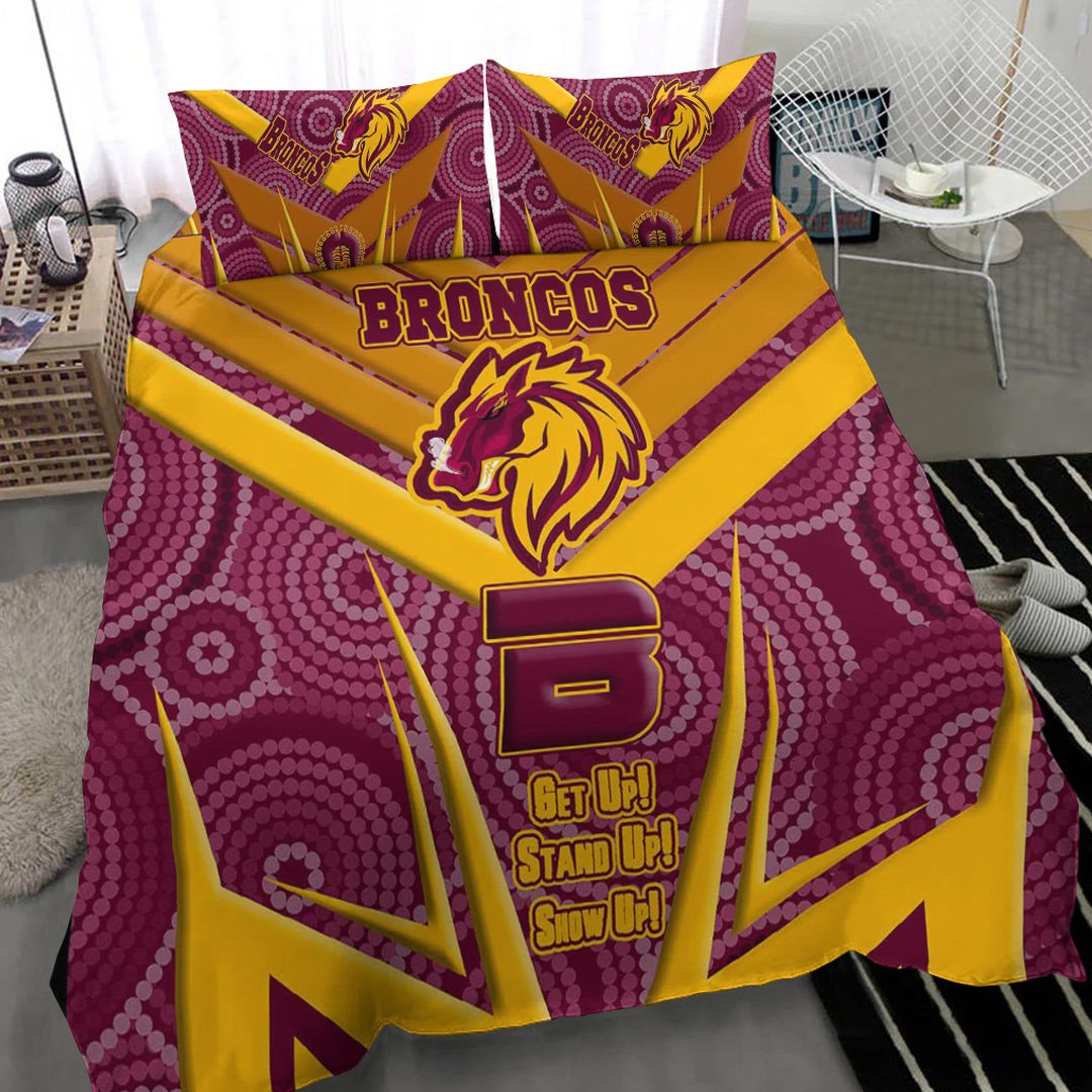 vibe-hoodie-bedding-set-brisbane-broncos-naidoc-2022-sporty-style-bedding-set