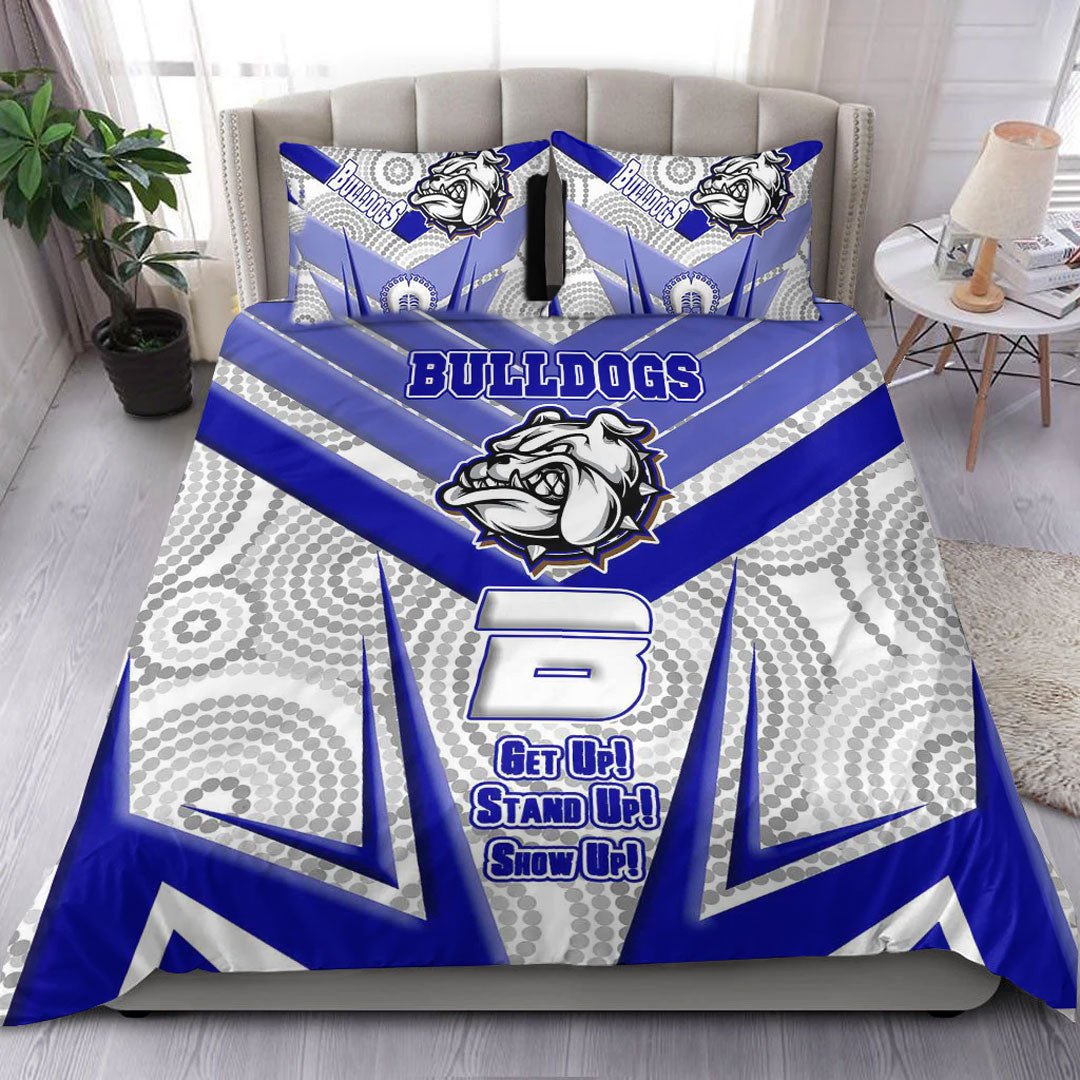 vibe-hoodie-bedding-set-canterbury-bankstown-bulldogs-naidoc-2022-sporty-style-bedding-set