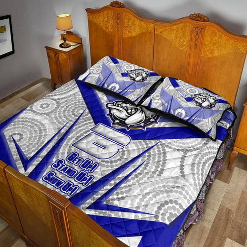 vibe-hoodie-quilt-bed-set-canterbury-bankstown-bulldogs-naidoc-2022-sporty-style-quilt-bed-set