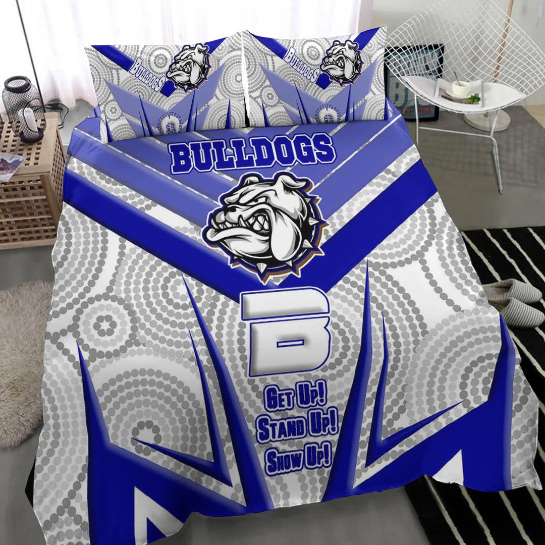 vibe-hoodie-bedding-set-canterbury-bankstown-bulldogs-naidoc-2022-sporty-style-bedding-set