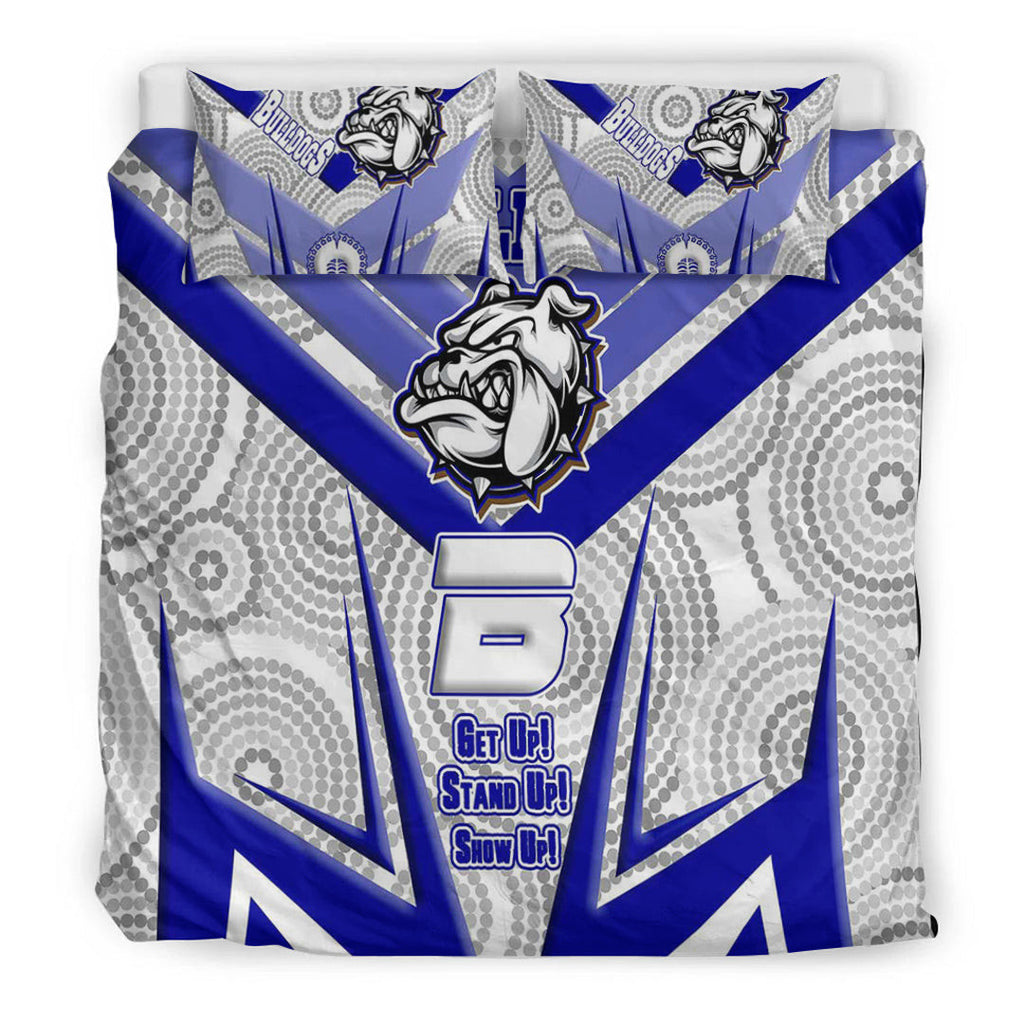 vibe-hoodie-bedding-set-canterbury-bankstown-bulldogs-naidoc-2022-sporty-style-bedding-set