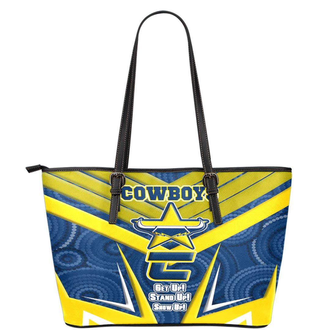 vibe-hoodie-leather-tote-north-queensland-cowboys-naidoc-2022-sporty-style-leather-tote