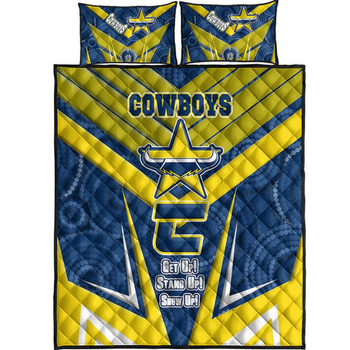 vibe-hoodie-quilt-bed-set-north-queensland-cowboys-naidoc-2022-sporty-style-quilt-bed-set