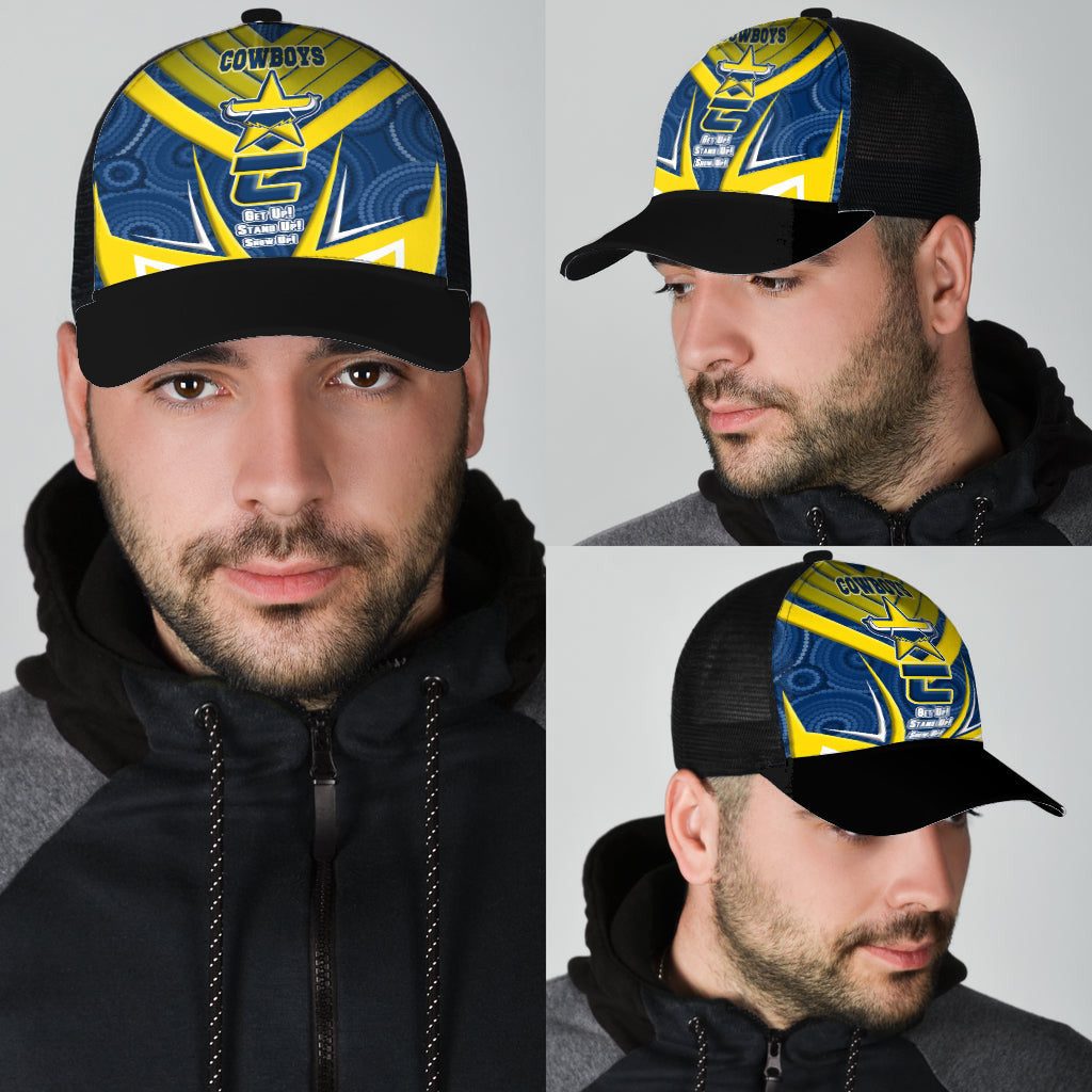 vibe-hoodie-mesh-back-cap-north-queensland-cowboys-naidoc-2022-sporty-style-mesh-back-cap