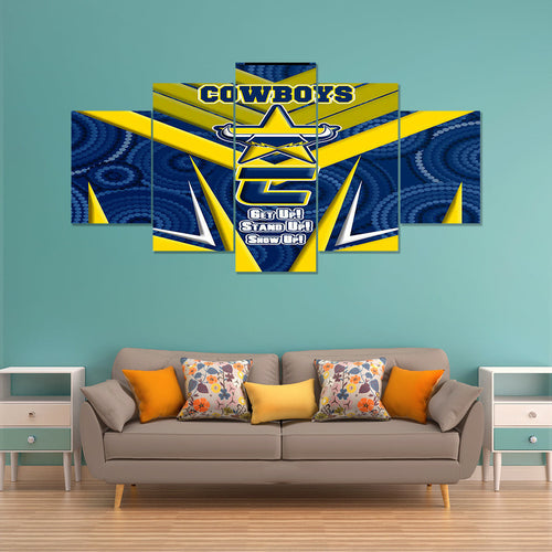 vibe-hoodie-canvas-wall-art-north-queensland-cowboys-naidoc-2022-sporty-style-canvas-wall-art