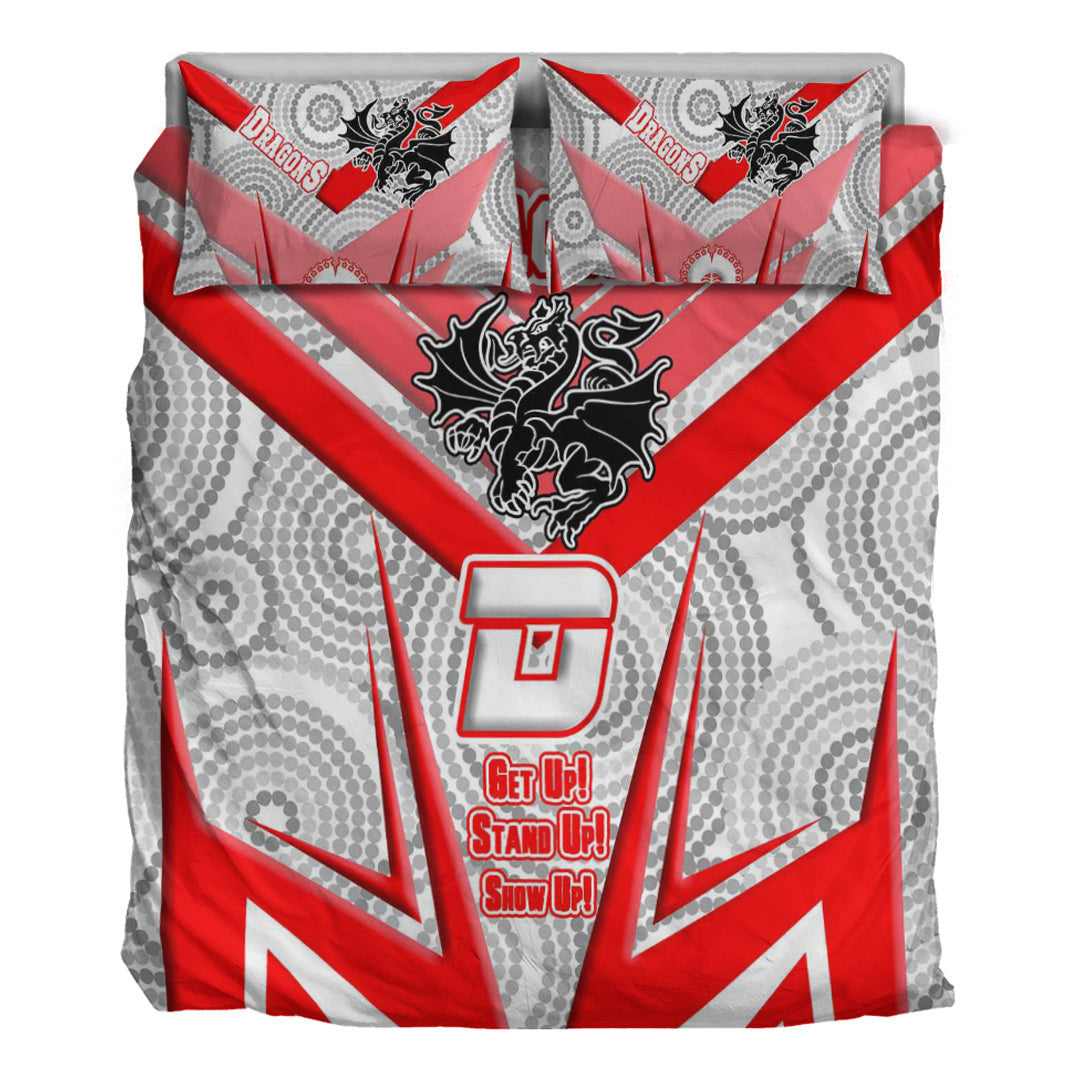 vibe-hoodie-bedding-set-st-george-illawarra-dragonss-naidoc-2022-sporty-style-bedding-set