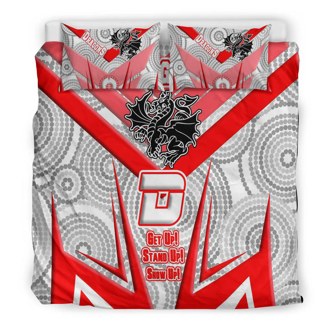 vibe-hoodie-bedding-set-st-george-illawarra-dragonss-naidoc-2022-sporty-style-bedding-set
