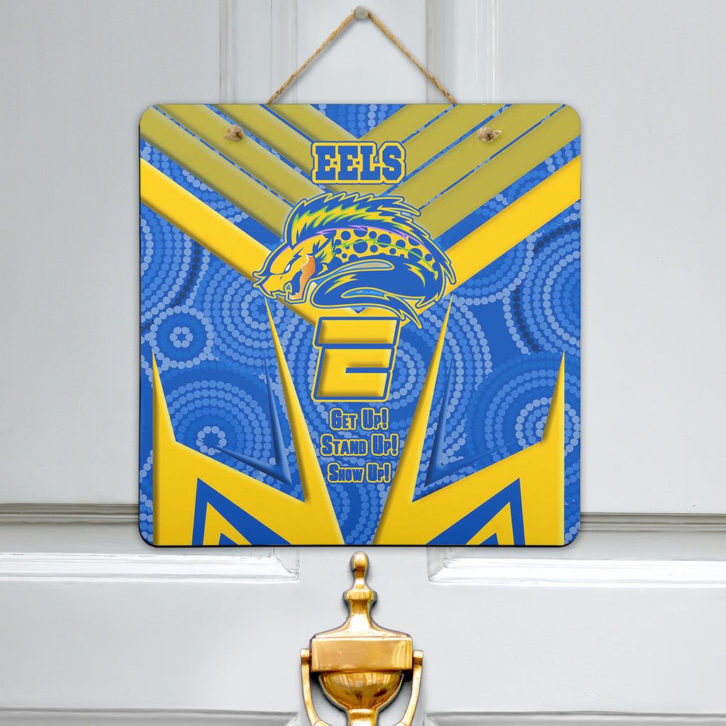 vibe-hoodie-hanging-door-sign-parramatta-eelss-naidoc-2022-sporty-style-hanging-door-sign