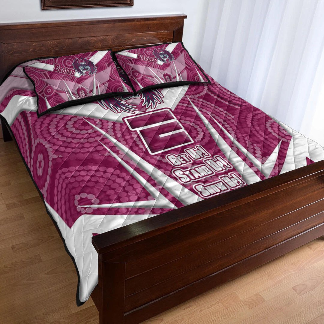 vibe-hoodie-quilt-bed-set-manly-warringah-sea-eagless-naidoc-2022-sporty-style-quilt-bed-set