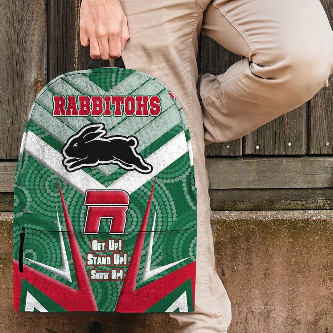 vibe-hoodie-backpack-south-sydney-rabbitohs-naidoc-2022-sporty-style-backpack