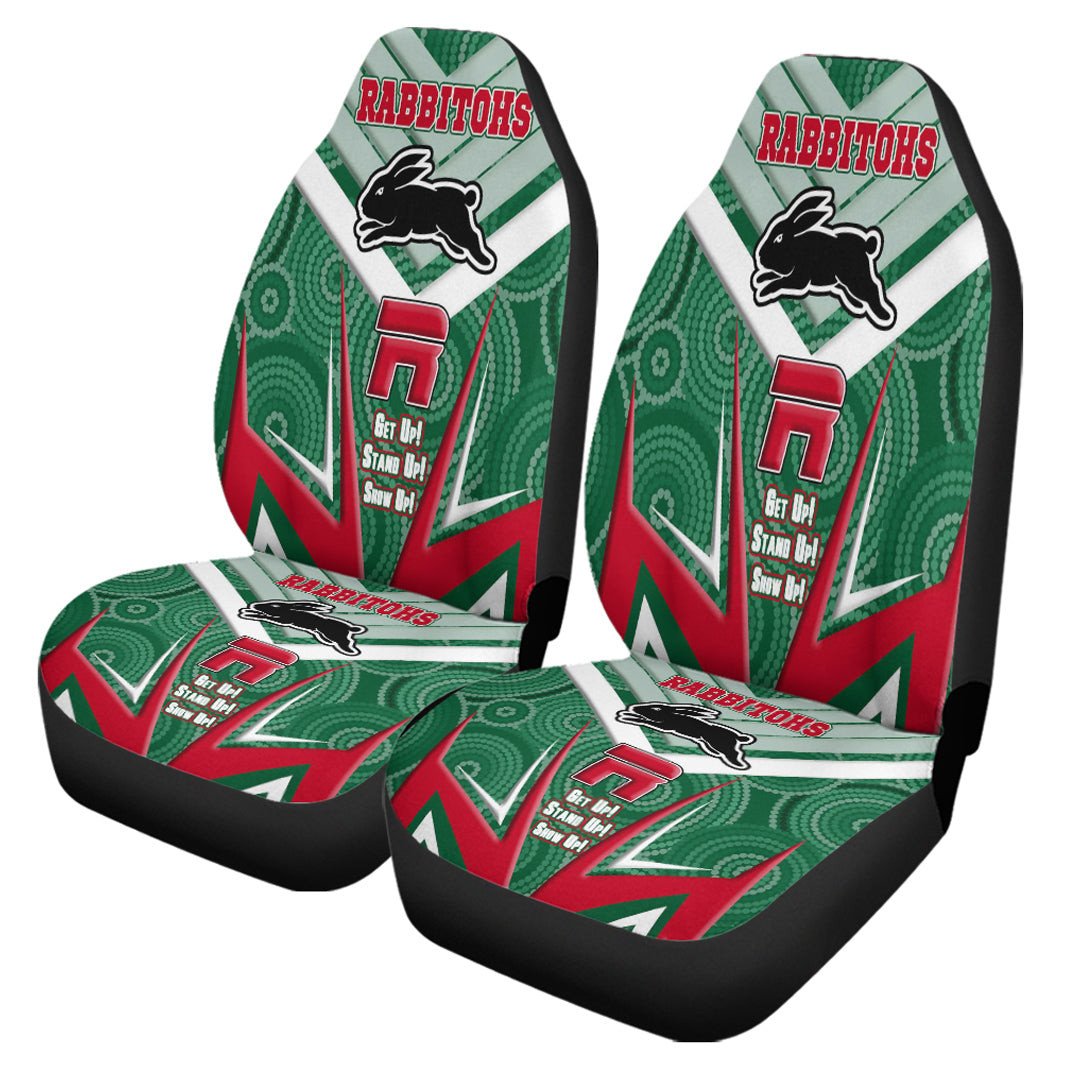 vibe-hoodie-car-seat-covers-south-sydney-rabbitohs-naidoc-2022-sporty-style-car-seat-covers