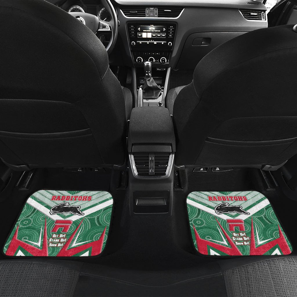 vibe-hoodie-front-and-back-car-mats-south-sydney-rabbitohs-naidoc-2022-sporty-style-front-and-back-car-mats