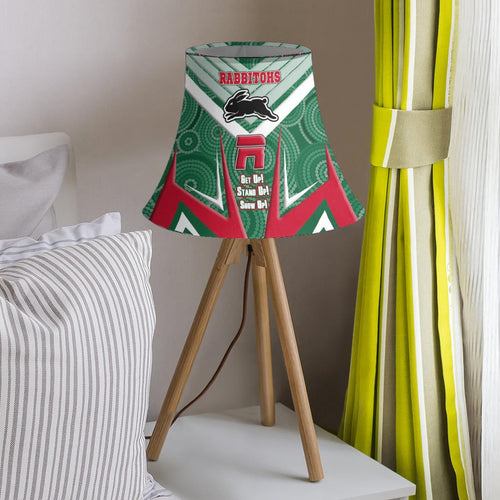 vibe-hoodie-bell-lamp-shade-south-sydney-rabbitohs-naidoc-2022-sporty-style-bell-lamp-shade