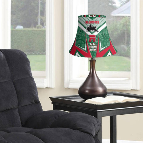 vibe-hoodie-bell-lamp-shade-south-sydney-rabbitohs-naidoc-2022-sporty-style-bell-lamp-shade