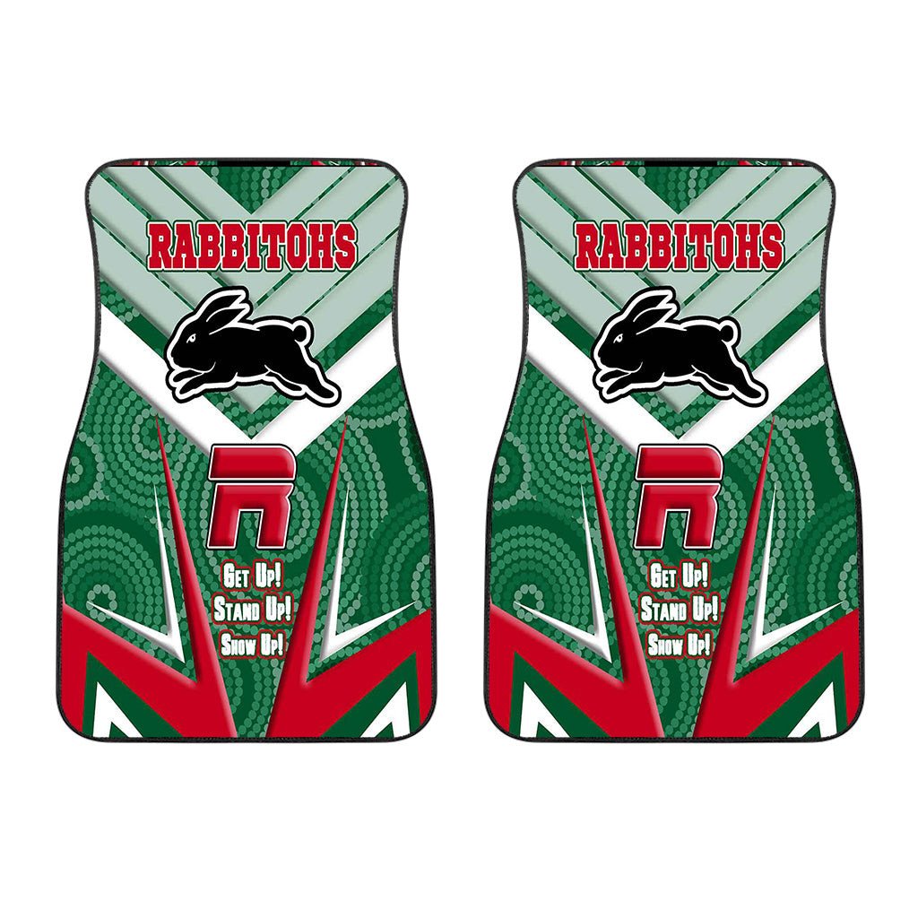 vibe-hoodie-front-and-back-car-mats-south-sydney-rabbitohs-naidoc-2022-sporty-style-front-and-back-car-mats