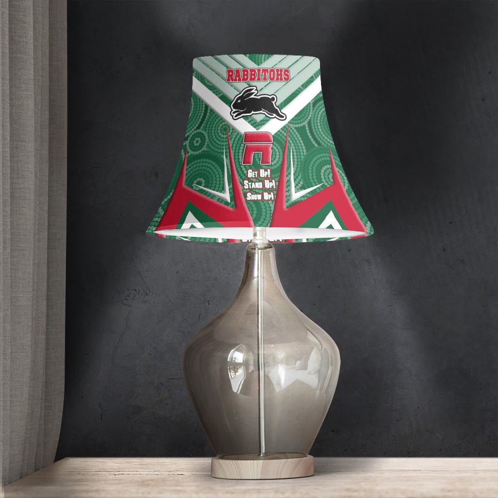vibe-hoodie-bell-lamp-shade-south-sydney-rabbitohs-naidoc-2022-sporty-style-bell-lamp-shade