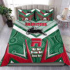 vibe-hoodie-bedding-set-south-sydney-rabbitohs-naidoc-2022-sporty-style-bedding-set